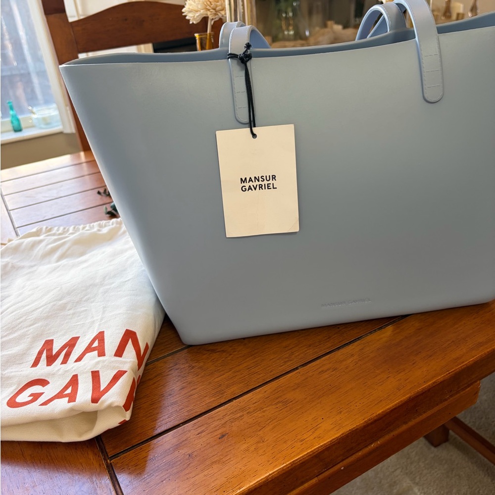 Mansur Gavriel Sky Blue Tote